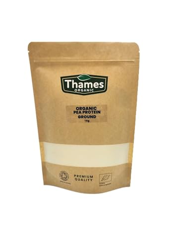 Thames Organic Organic Pea Protein Ground - Premium Vegan Supplement for Muscle Growth & Dietary Plans 250g Thames OrganicAu supplements