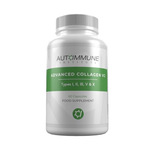 Advanced Collagen V2.Type I, II, III, V and X Hydrolysed Collagen Supplement with Vitamin C Autoimmune InstituteAu supplements