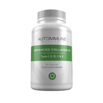 Advanced Collagen V2.Type I, II, III, V and X Hydrolysed Collagen Supplement with Vitamin C Autoimmune InstituteAu supplements