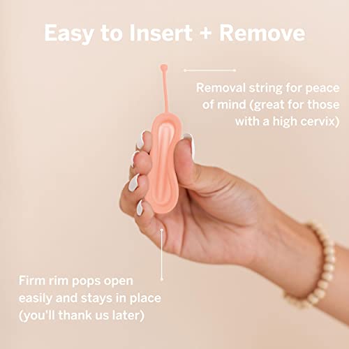 Pixie Cup 2 Menstrual Discs - Most Comfortable Reusable Period Discs - Removable Stem Pixie CupAu supplements