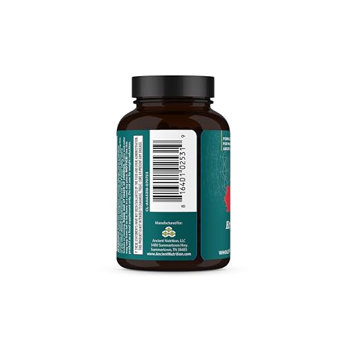 Ancient Nutrition Adrenal Support with Ashwagandha Supplement, Helps Reduce Stress & Fatigue, Paleo and Keto Friendly, Gluten Free, 1300mg, 60 Capsules Ancient NutritionAu supplements