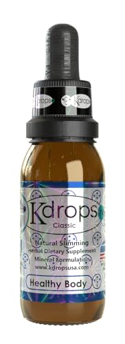 KDROPS CLASSIC - Powerful Fat Burner, Liquid Drops - 3 Month Treatment (Pack of 3) KDrops ClassicAu supplements