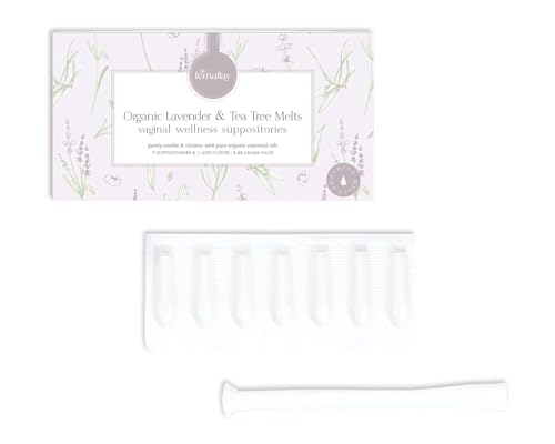 Femallay Organic Lavender and Tea Tree Oil Vaginal Cleansing Suppositories for Hygiene FemallayAu supplements