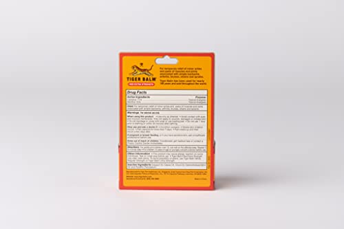 Tiger Balm Pain Relieving Ointment, Extra Strength, 0.63 Ounces (Pack of 3) Tiger BalmAu supplements