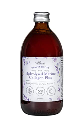Diamond Elixir Marine Liquid Collagen Type 1 & 3 Hydrolysed Collagen Peptides 10000mg VitaZamAu supplements