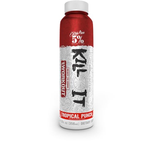5% Nutrition Kill It Ready-to-Drink High Stim Pre Workout | 400mg Caffeine Energy Drink 5% NutritionAu supplements