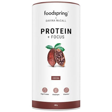 foodspring x Davina McCall – Focus Protein Powder Shake for Your Daily Protein, Vitamin & Mineral Needs foodspringAu supplements