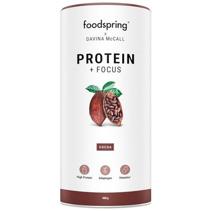 foodspring x Davina McCall – Focus Protein Powder Shake for Your Daily Protein, Vitamin & Mineral Needs foodspringUS supplements