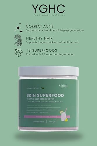 Your Good Health Co. – Your Beauty Vegan Collagen Booster Powder, Pink Lemonade Your Good Health Co.Au supplements