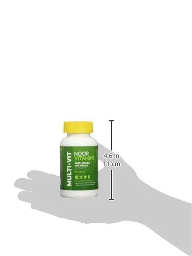 Noor Vitamins Halal Vitamins, Daily Multivitamin, Halal Vitamin for Women and Men, 30 Vitamins & Minerals, A, B12, C, Iron, Zinc to support general health Noor VitaminsAu supplements