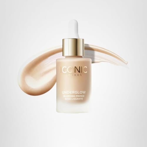 ICONIC LONDON Underglow Blurring Primer | Blurs Imperfections and Gives Skin a Radiant Glow, Cruelty-Free, Vegan Makeup Universal Shade, 0.91 Fl oz ICONIC LONDONAu supplements