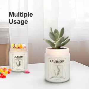 6 Pack Scented Candles, Aromatherapy Candles Gifts Set for Women, 42.6 oz 300 Hour Long Lasting YINUO LIGHTAu supplements