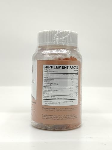 GREABBY Berberine Gummies 1200mg with Ceylon Cinnamon, Milk Thistle & Magnesium GREABBYAu supplements