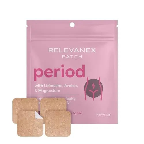Relevenex Transdermal Patches for Women – Menstrual Cycle Comfort & Support – Gentle & Convenient – Designed for Everyday Ease RelevanexAu supplements