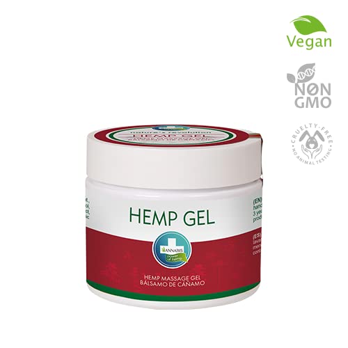 Annabis Natural Vegan Joint & Muscle Hemp Gel for Massage Neck, Shoulders, Elbows, Back, Knees, Ankles, Muscles, Joints, and Tendons AnnabisAu supplements