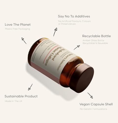 Pure Hydrolysed Marine Collagen Capsules 2400mg - Collagen Tablets High Strength Collagen Nature's SelectionAu supplements