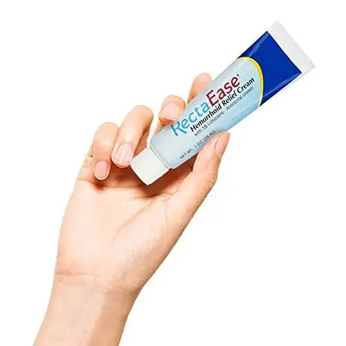 RectaEase 5% Lidocaine Hemorrhoid Topical Relief Cream, Rapid Numbing for Itching & Burning, Extra Strength Anorectal Treatment for Sensitive Areas, Advanced Formula for Fast Soothing Care, 1 oz Tube RectaEaseAu supplements