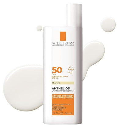 La Roche-Posay Anthelios Mineral Ultra-Light Face Sunscreen SPF 50, Zinc La Roche-PosayUS supplements