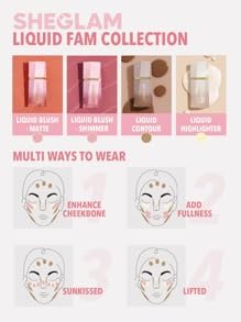 SHEGLAM Sun Sculpt Liquid Contour Stick Long Lasting Cream Bronzer Makeup-Warm Honey SHEGLAMAu supplements