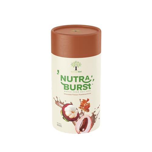 NutraBurst Pea Protein Shake with Probiotics, prebiotics, and Oats 500g - Chocolate Flavoured Nutree GutAu supplements