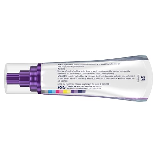 Crest 3DWhite Brilliance Deep Stain Remover Brilliant White Toothpaste - 3.1oz/2pk CrestAu supplements