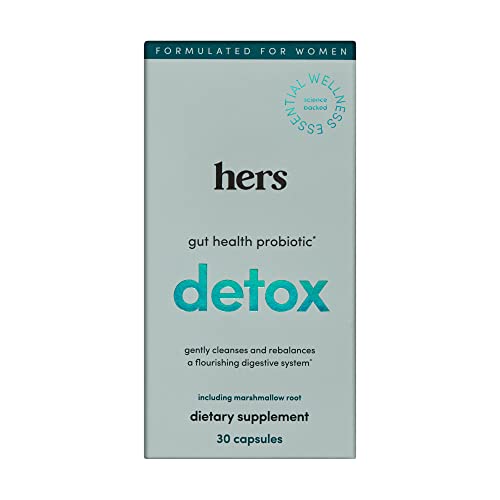 Hers Detox Supplement - Women's Probiotic Supplement for Detoxing - Helps Support HIMS & HERSUS supplements