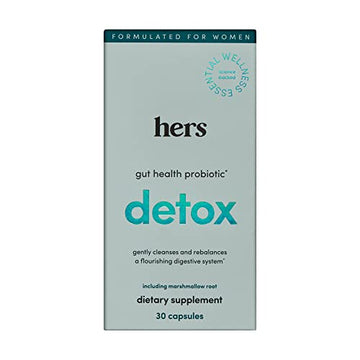 Hers Detox Supplement - Women's Probiotic Supplement for Detoxing - Helps Support HIMS & HERSUS supplements