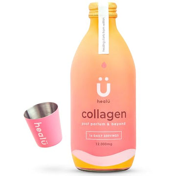 Collagen Supplements for Women, Highest-Dose 12000mg Liquid Collagen Peptides, Bovine Collagen HealuAu supplements