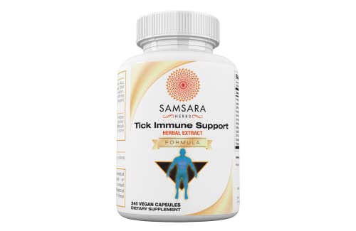 Samsara Herbs Tick Immune Support - The Original Herbal Formula (240 Capsules) Samsara HerbsUS supplements