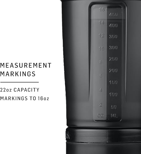 BlenderBottle Shaker Bottle with Pill Organizer and Storage for Protein Powder, Classic V2 ProStak System Blender BottleUS supplements