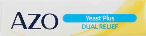 AZO Yeast Plus Dual Relief Tablets, Yeast Infection and Vaginal Symptom Relief, Relieves Itching & Burning AZOAu supplements