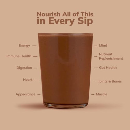 Ka’Chava All-In-One Nutrition Shake Blend, Chocolate, 85+ Superfoods, Nutrients & Plant Ka'ChavaUS supplements