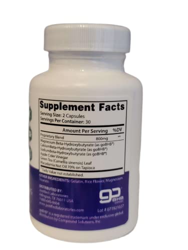 (2 Pack) Trim Life Labs Keto Pills Includes Apple Cider Vinegar Patented goBHB Justified LaboratoriesAu supplements