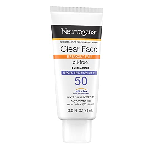 Neutrogena Clear Face Liquid Lotion Sunscreen for Acne-Prone Skin NeutrogenaUS supplements