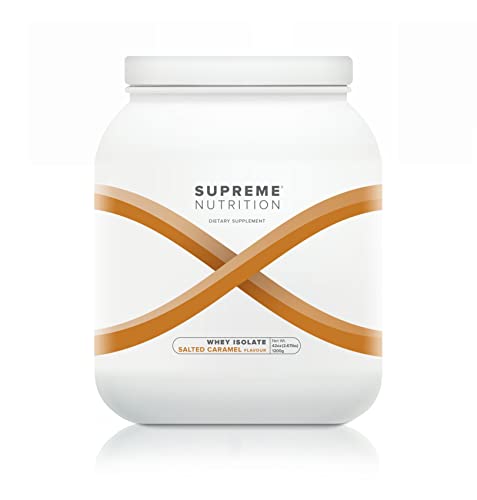 Supreme Nutrition Whey Protein Isolate | 1.2kg - 30 Servings | 33g of Pure Whey Isolate Per Serving Supreme NutritionAu supplements