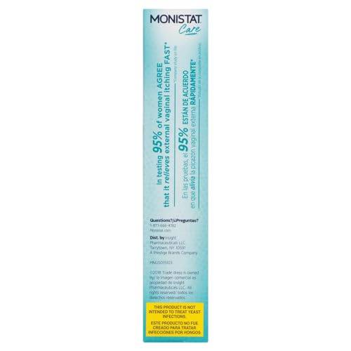 Monistat Care Maximum Strength Instant Itch Relief Cream, 1 Ounce each (Value Pack of 5) My StoreAu supplements