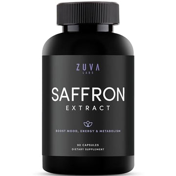 Saffron Supplements - 100% Pure Saffron Extract Mood Enhancer for Women and Men ZuvaLabsAu supplements