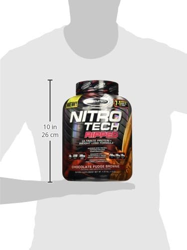 MuscleTech Nitro-Tech Ripped Lean Whey Protein Powder Whey Protein Isolate Weight MuscleTechUS supplements