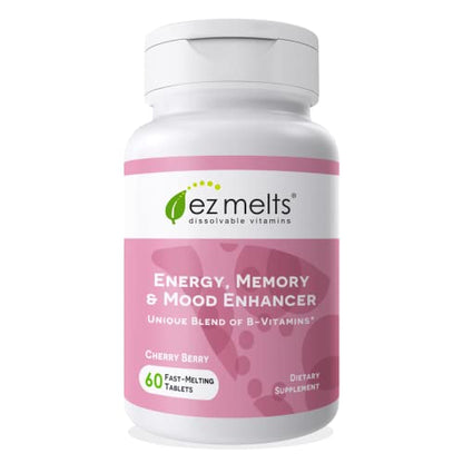 EZ Melts Dissolvable Energy, Memory & Mood Enhancer, Blend of B-Vitamins, Sugar-Free EZ MeltsUS supplements