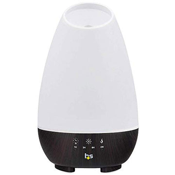 HealthSmart Essential Oil Diffuser, Cool Mist Humidifier and Aromatherapy Diffuser, FSA HSA Eligible with 500ML HealthSmartAu supplements