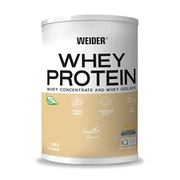 Weider Whey Protein (300g) Vanilla Flavour. Whey Protein from Concentrate and Isolate WeiderAu supplements