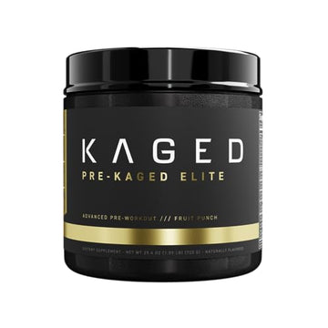 Kaged High Stimulant Pre Workout Powder | Fruit Punch | Pre-Kaged Elite | L-Citrulline KagedAu supplements