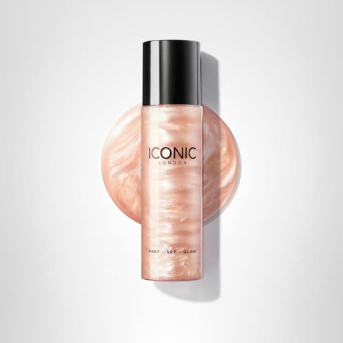 ICONIC LONDON Prep-Set-Glow | Hydrating + Setting + Glowing Spray, 3-in-1 Formula for a Dewy, Radiant Finish, Cruelty-Free, Vegan Makeup, 4.22 Fl oz ICONIC LONDONAu supplements