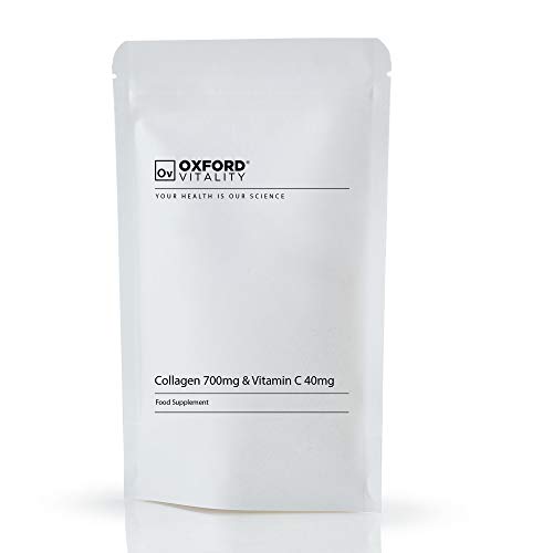 Collagen and Vitamin C Capsules | High Strength and Quality | Oxford Vitality (365) Ov OXFORD VITALITYAu supplements