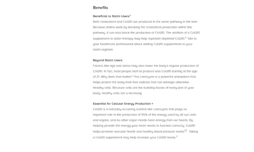 Qunol CoQ10 100mg Softgels, Ultra CoQ10 100mg, 3x Better Absorption, Antioxidant QunolUS supplements