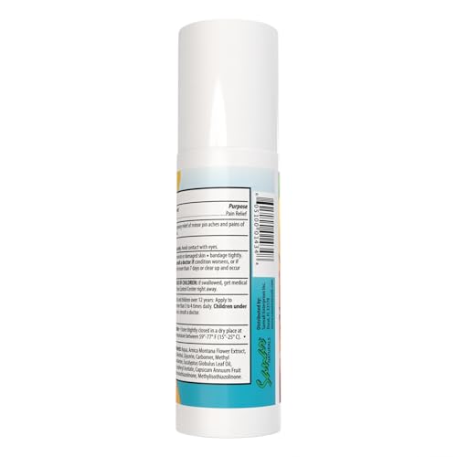 Sanar Naturals Arnica Roll On, 3 oz | Fast Acting Muscle Rub Relief & Joint Support | Soothing Topical Arnica Clear Gel for Post Workout and Daily Use | Non-Greasy, Travel Size Sanar NaturalsAu supplements