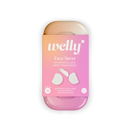 Welly Bandages - Face Savers, Hydrocolloid Acne Blemish Patch, Adhesive, Small Spot Shape WellyAu supplements