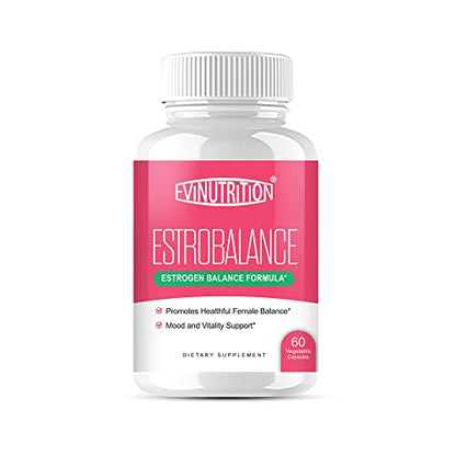 Evinutrition Estrobalance Capsule for Women - Menopause Mood and Energy Support EvinutritionUS supplements