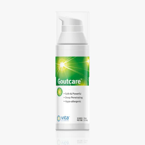 Vita Sciences GoutCare Soothing Cream for Occasional Discomfort. Intensive Soothing Cream - Fast-Acting Topical Application for Comfort Where and When You Need It Most. Safe & Effective Vita SciencesAu supplements