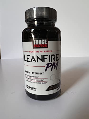 Force Factor LeanFire PM Weight Loss Pills for Women & Men, Fat Burner & Overnight Force FactorAu supplements